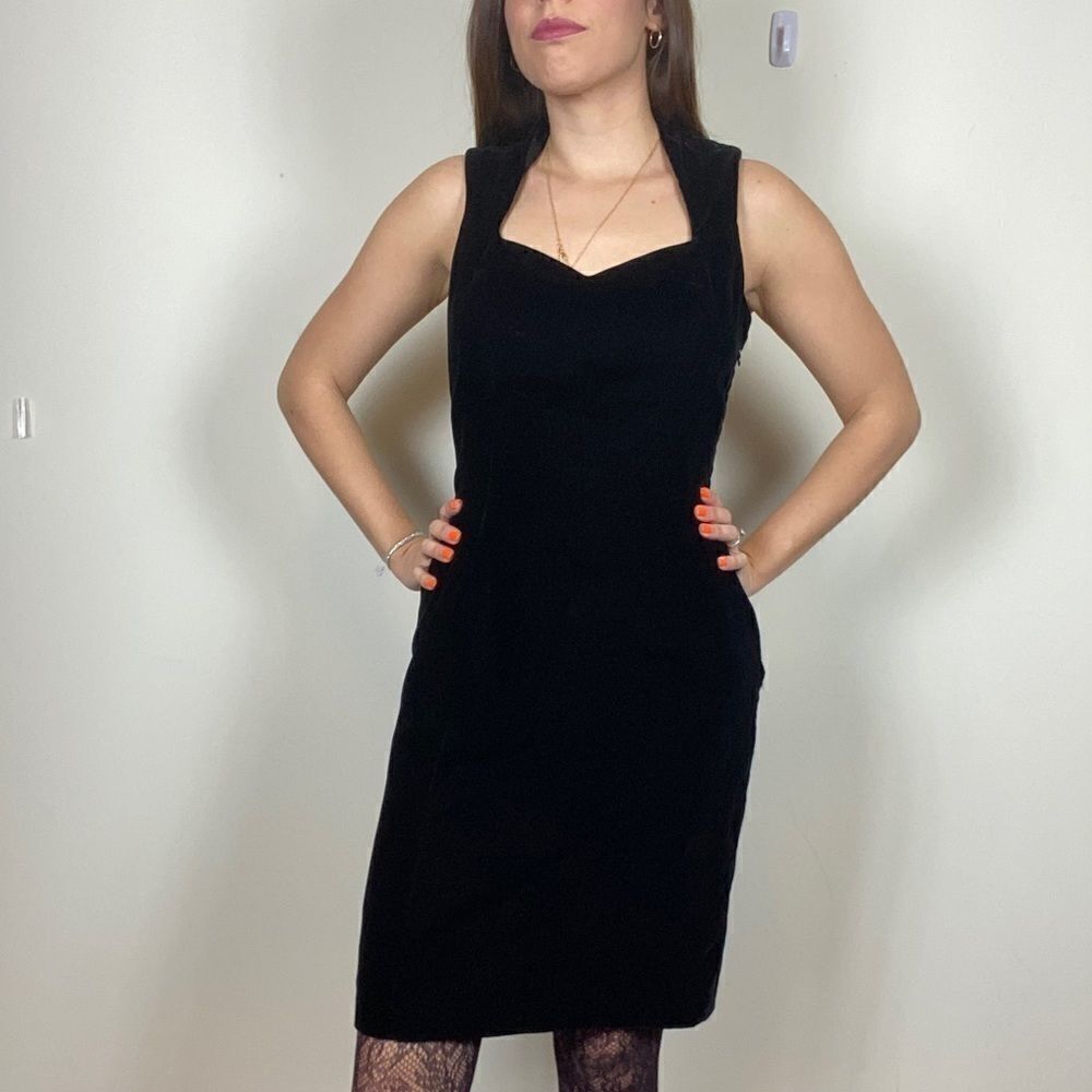 CDC Evening Vintage Velvet Dress